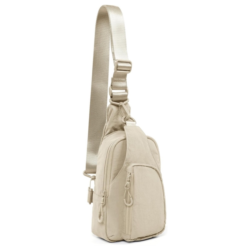 NEW Ododos Ivory Crossbody Unisex Daily Sling Bag